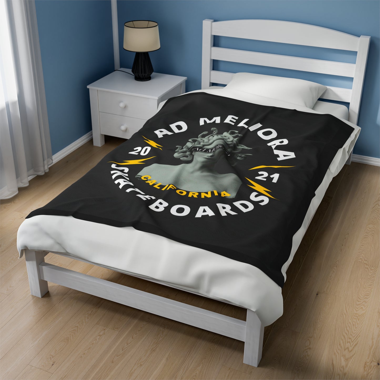 Ad Meliora Plush Blanket